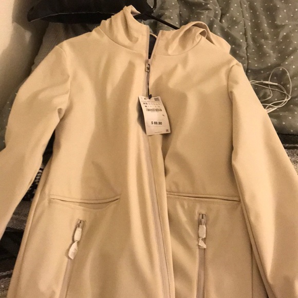 Zara long beige parka - Picture 8 of 8